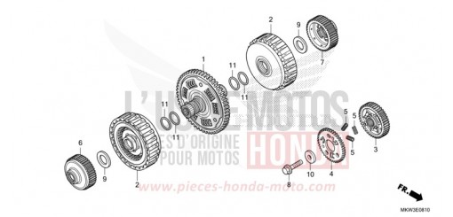 FRIZIONE (NC750XD) NC750XDM di 2021